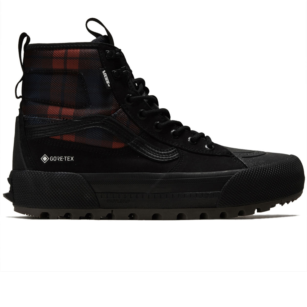 Vans Sk8-Hi Gore-tex MTE-3 Shoes - Tech Plaid Black/Red – CCS