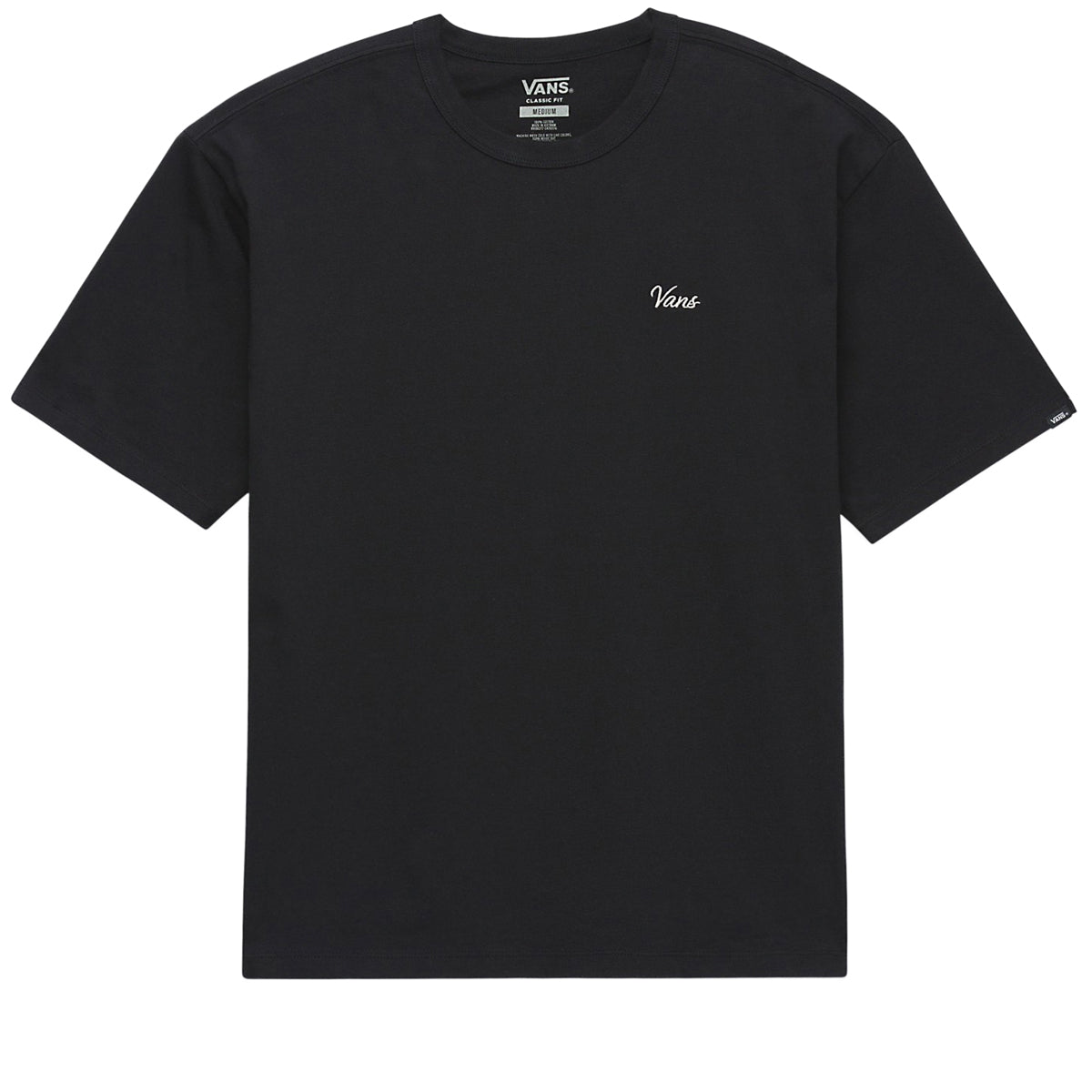 Vans Flaming Skull Washed T-Shirt - Black image 2