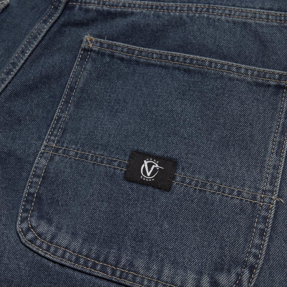 Vans Rowan Zorilla Drill Chore Loose Carpenter Denim Jeans - Vintage Indigo image 3