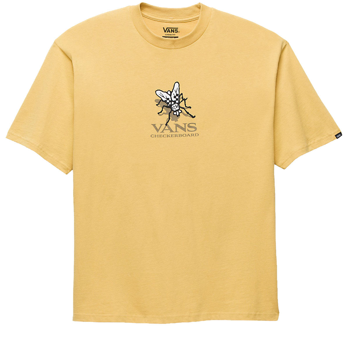 Vans Checker Fly T-Shirt - Ochre image 1