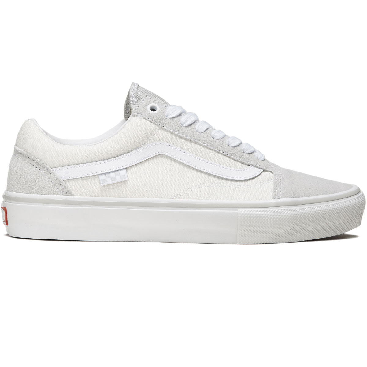 Vans Skate Old Skool Shoes - Light Grey/White – CCS