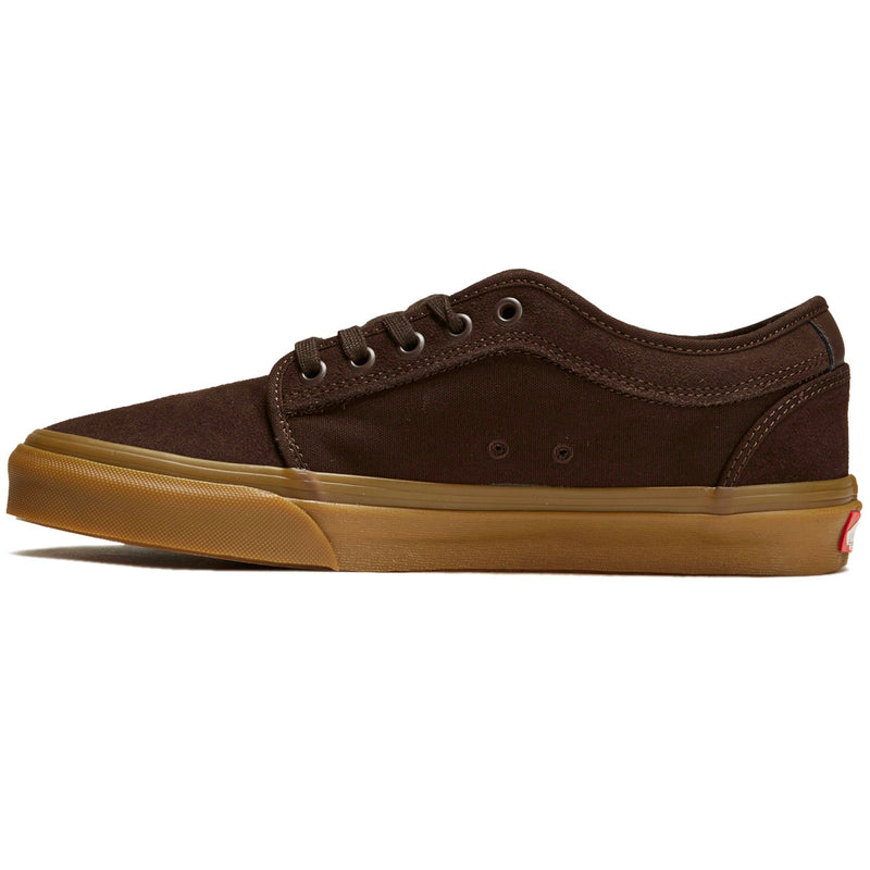 Vans Skate Chukka Low Shoes - Dark Brown/Gum