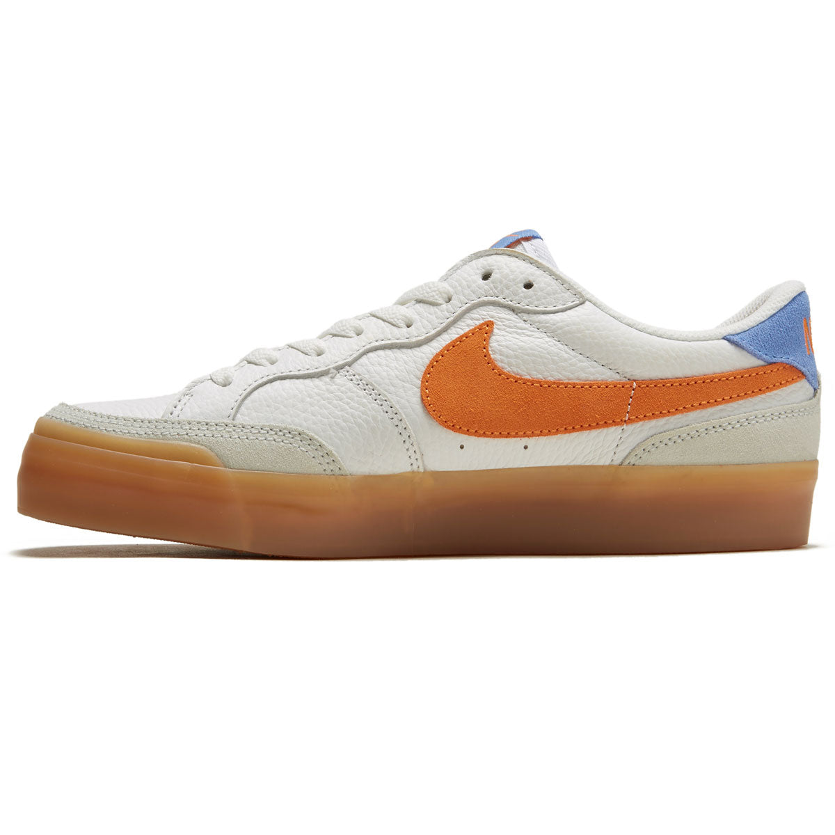 Nike SB Zoom Pogo Plus Prm Shoes - Summit White/Bright Mandarin image 2