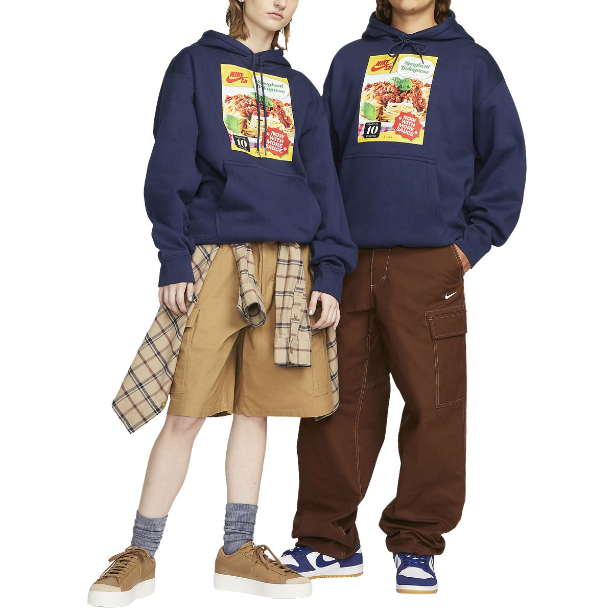 Nike SB Spaghetti Bolognese Hoodie - Midnight Navy image 5