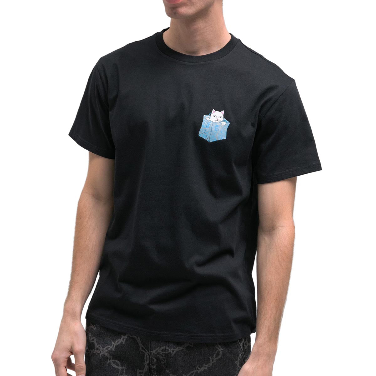 RIPNDIP Bag Of Puss T-Shirt - Black image 4