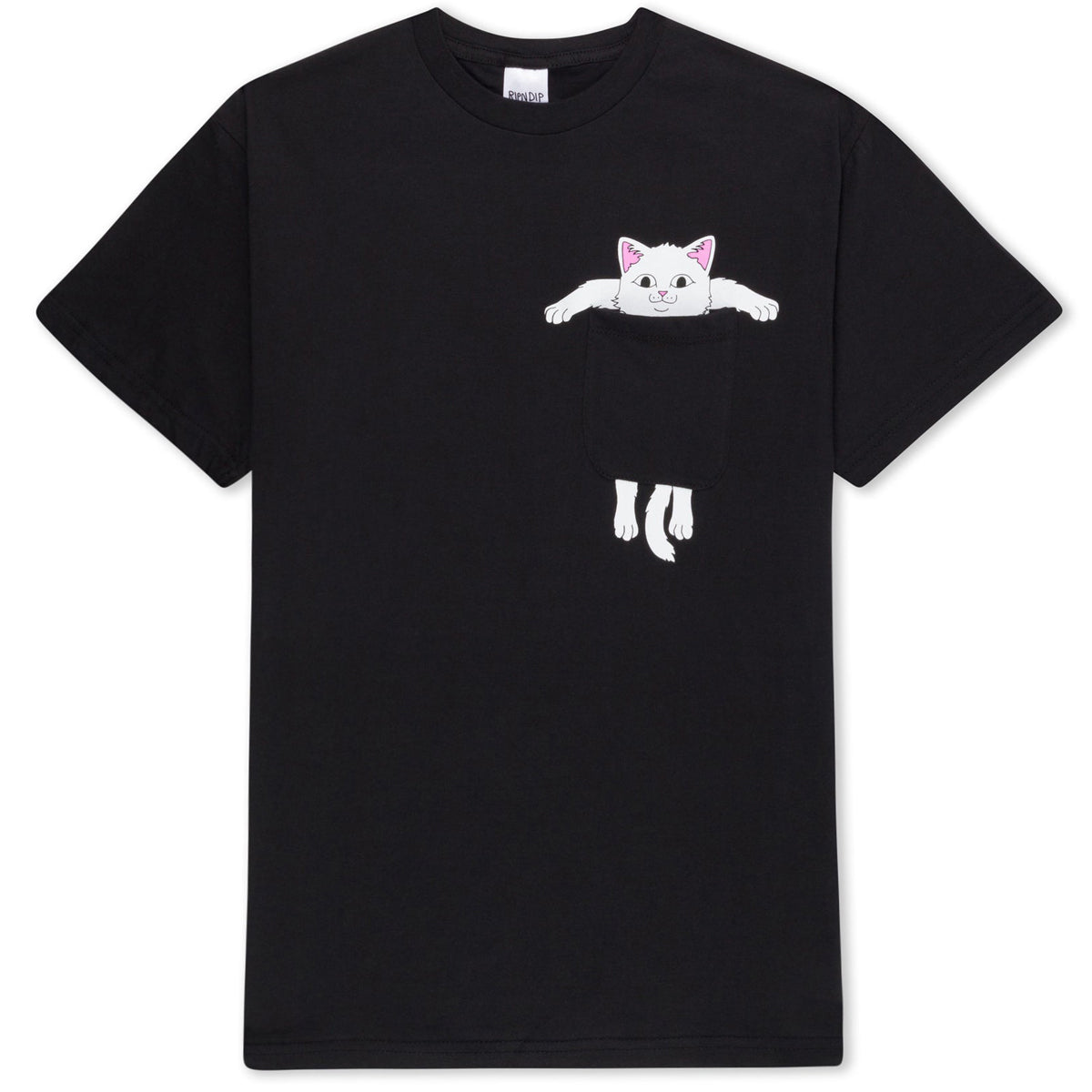RIPNDIP Broke The Pocket T-Shirt - Black image 1