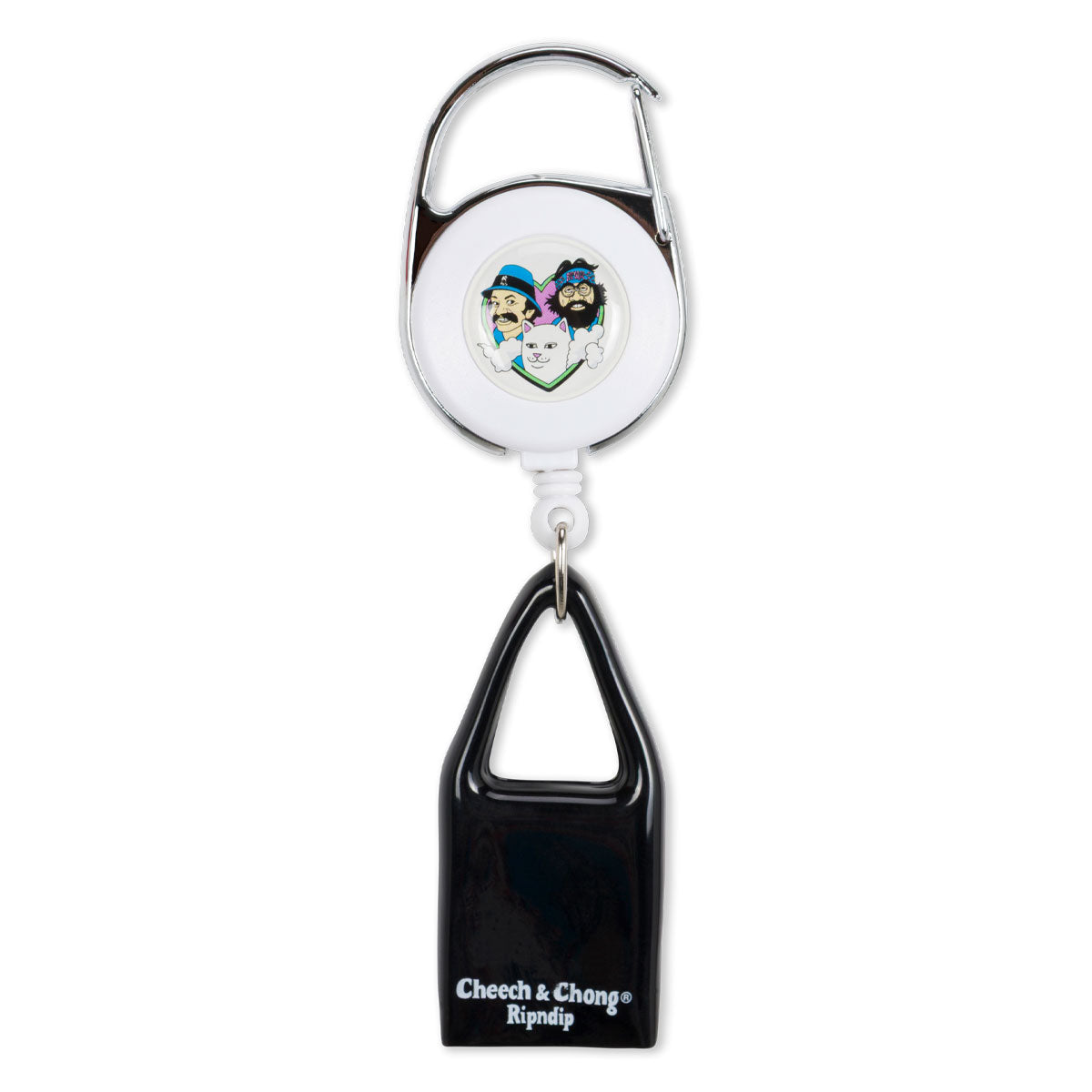 RIPNDIP x Cheech & Chong I Love Pot Lighter Leash - Black image 1
