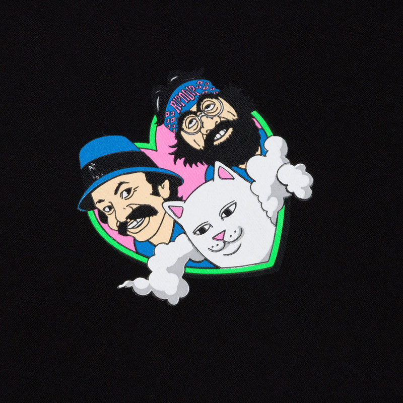 RIPNDIP x Cheech & Chong I Love Pot T-Shirt - Black