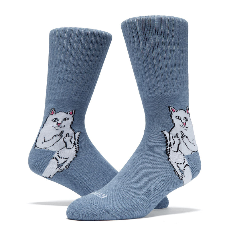 RIPNDIP Lord Nermal Socks - Slate Heather II