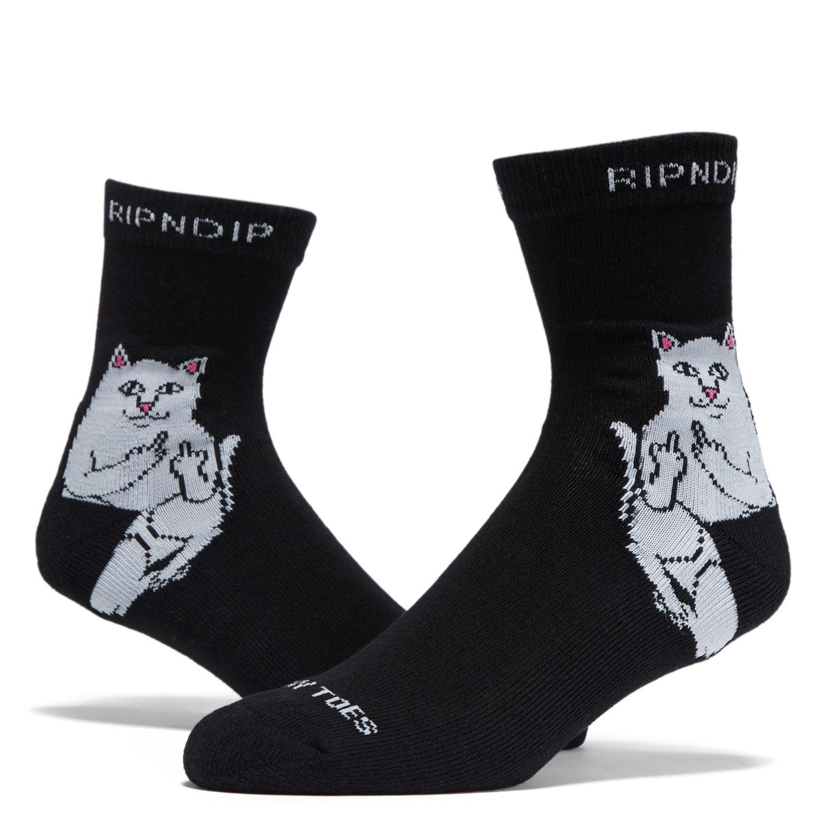 RIPNDIP Lord Nermal SMT Socks - Black image 2
