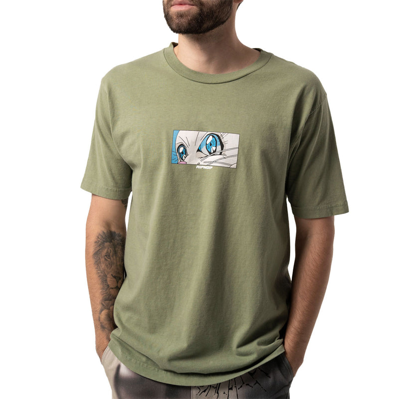 RIPNDIP Metal Claw T-Shirt - Dusty Olive