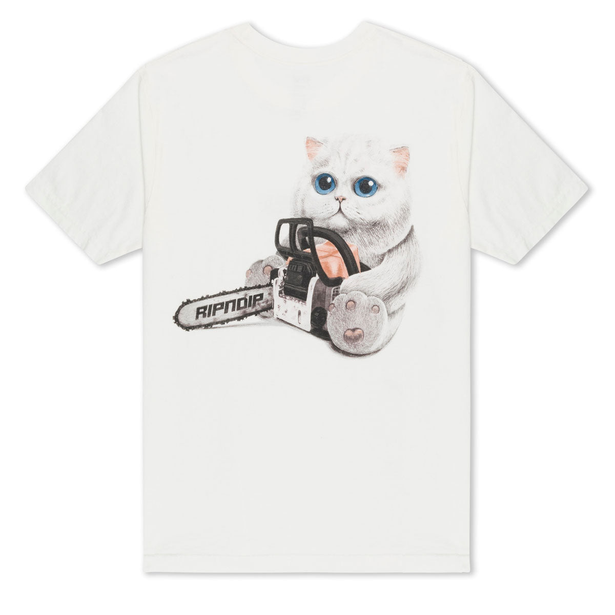 RIPNDIP Find Out T-Shirt - Bone image 1