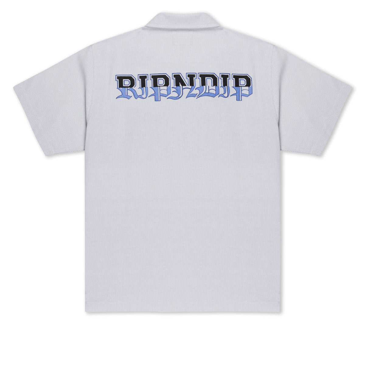RIPNDIP Rich Spirit Quarter Zip Shirt - Light Blue image 2