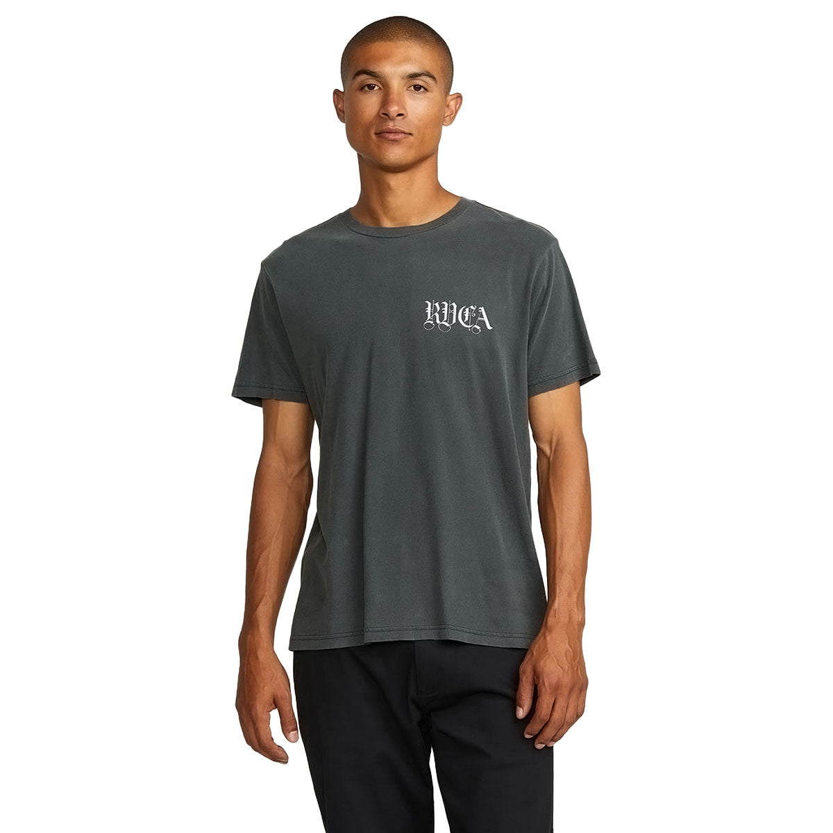 RVCA Benj Battle T-Shirt - Pirate Black image 3