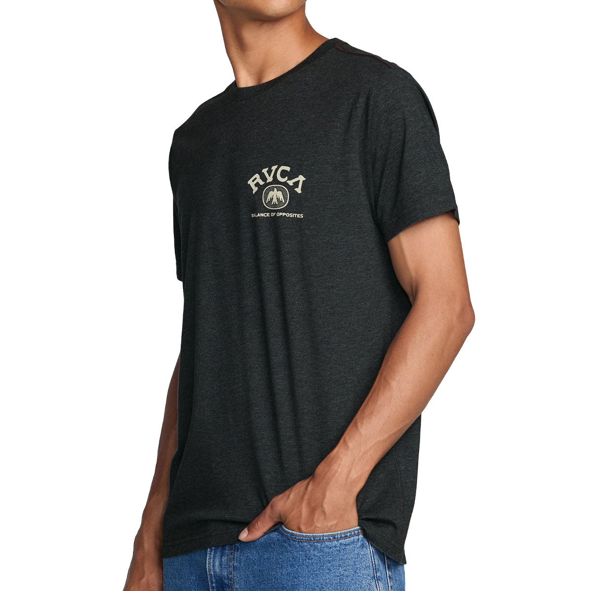 RVCA Taos T-Shirt - Black image 3