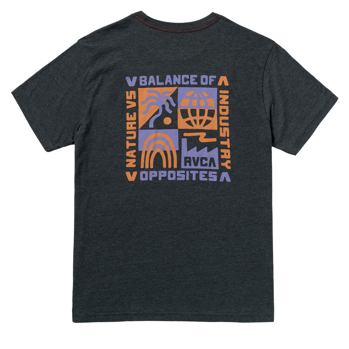 RVCA Nate Harbor T-Shirt - Black image 2