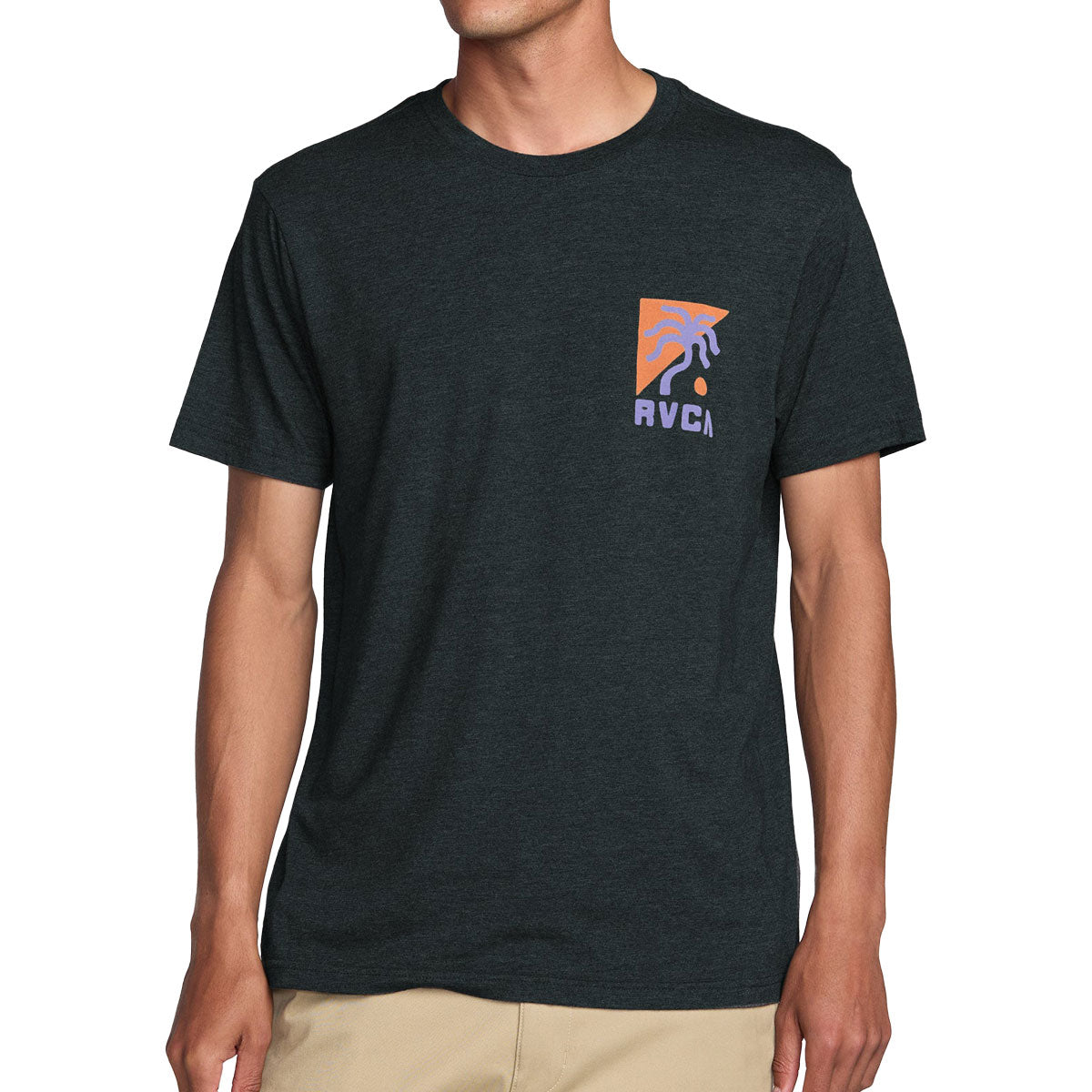 RVCA Nate Harbor T-Shirt - Black image 3