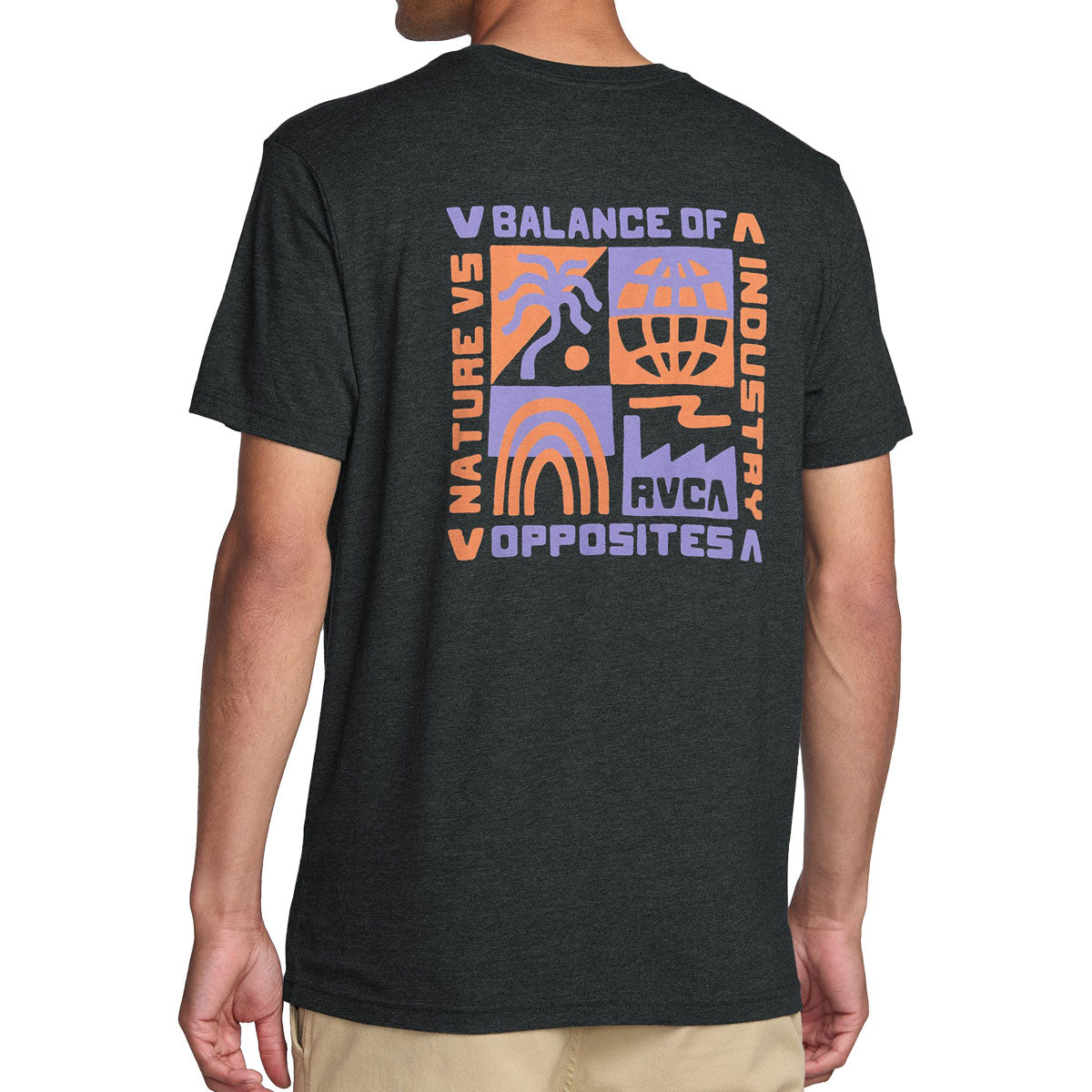 RVCA Nate Harbor T-Shirt - Black image 4