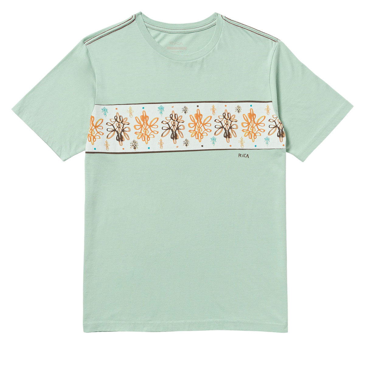 RVCA Jacob Stripe T-Shirt - Blue Haze image 1