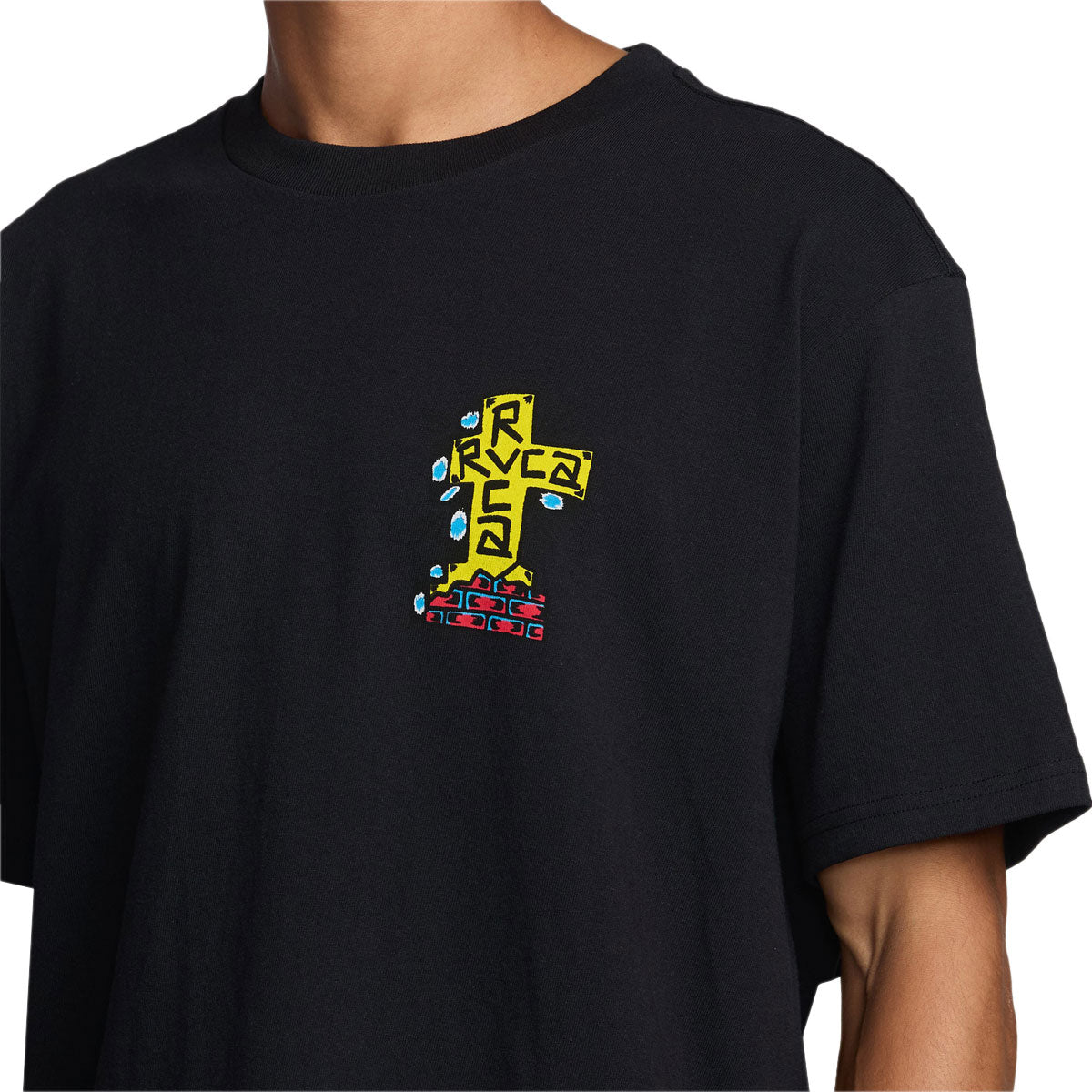 RVCA Barbacross T-Shirt - Black image 5