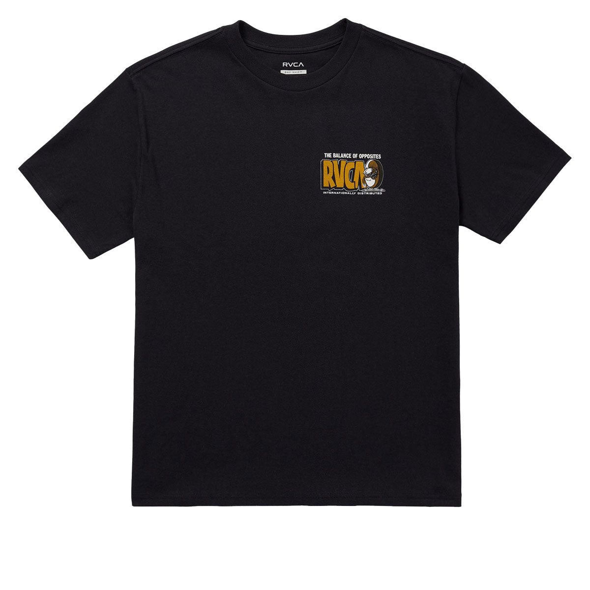 RVCA Balance Fink T-Shirt - Black image 2