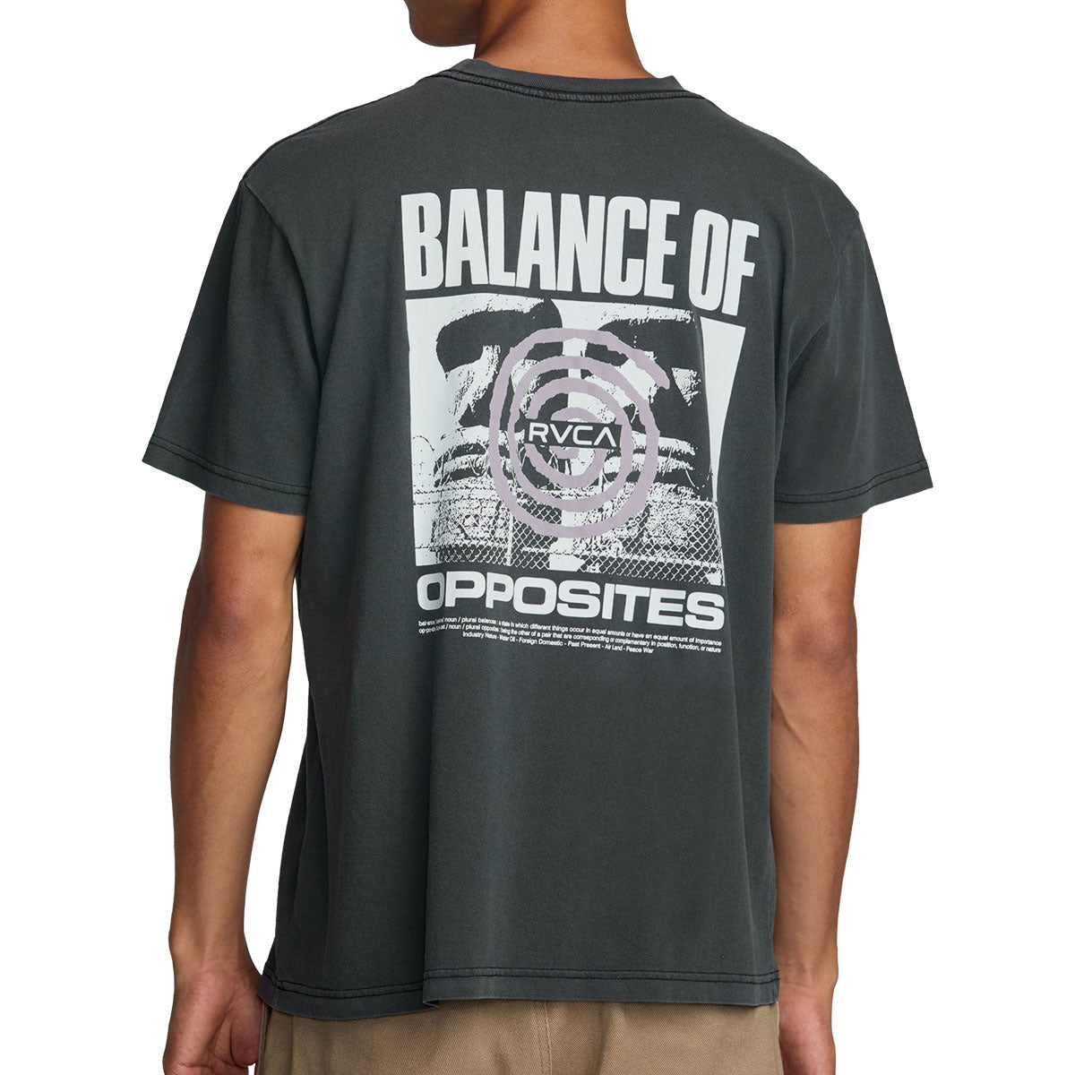 RVCA Easter Basket T-Shirt - Black image 4