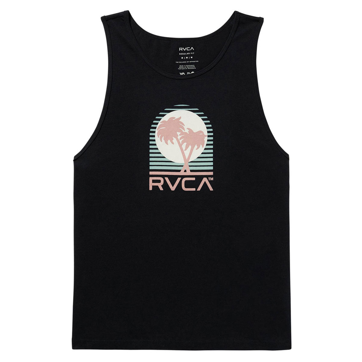 RVCA Puerto Nuevo Tank Top - Black image 1