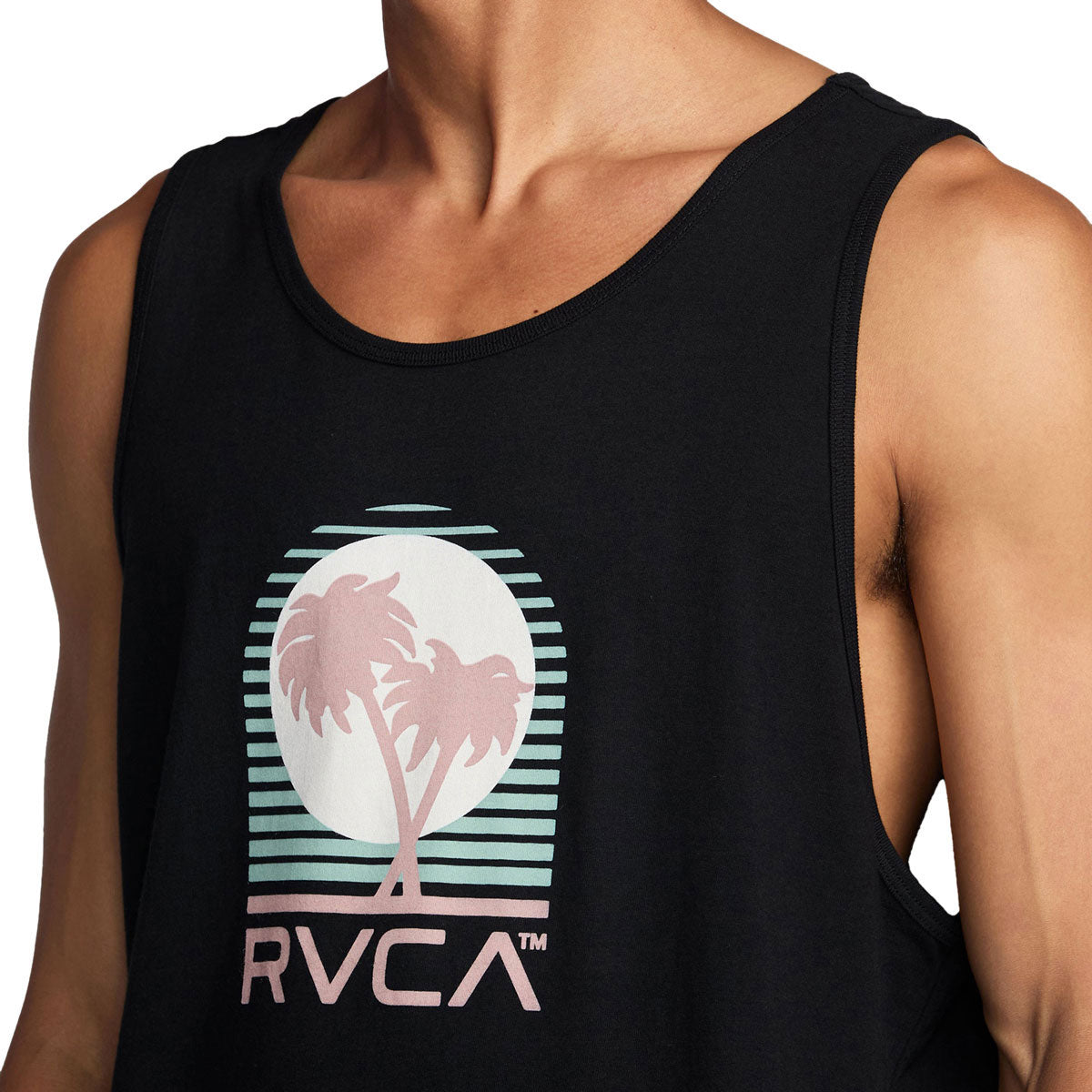RVCA Puerto Nuevo Tank Top - Black image 4