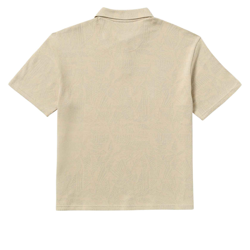 RVCA Leaf Lines Polo Shirt - Ceramic