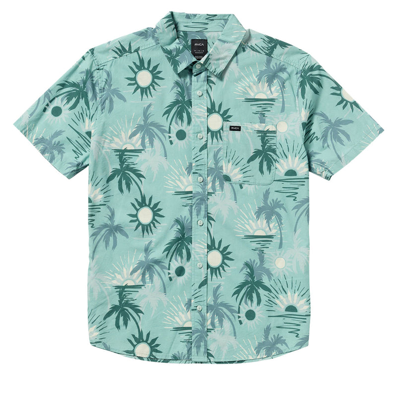 RVCA Sunsets Shirt - Blue Haze