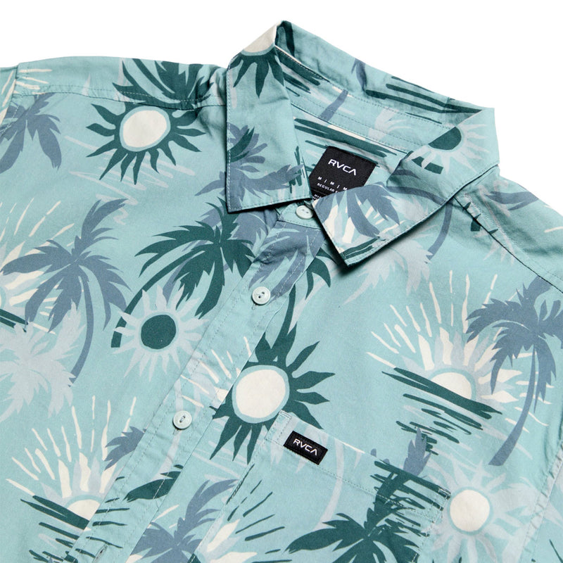 RVCA Sunsets Shirt - Blue Haze