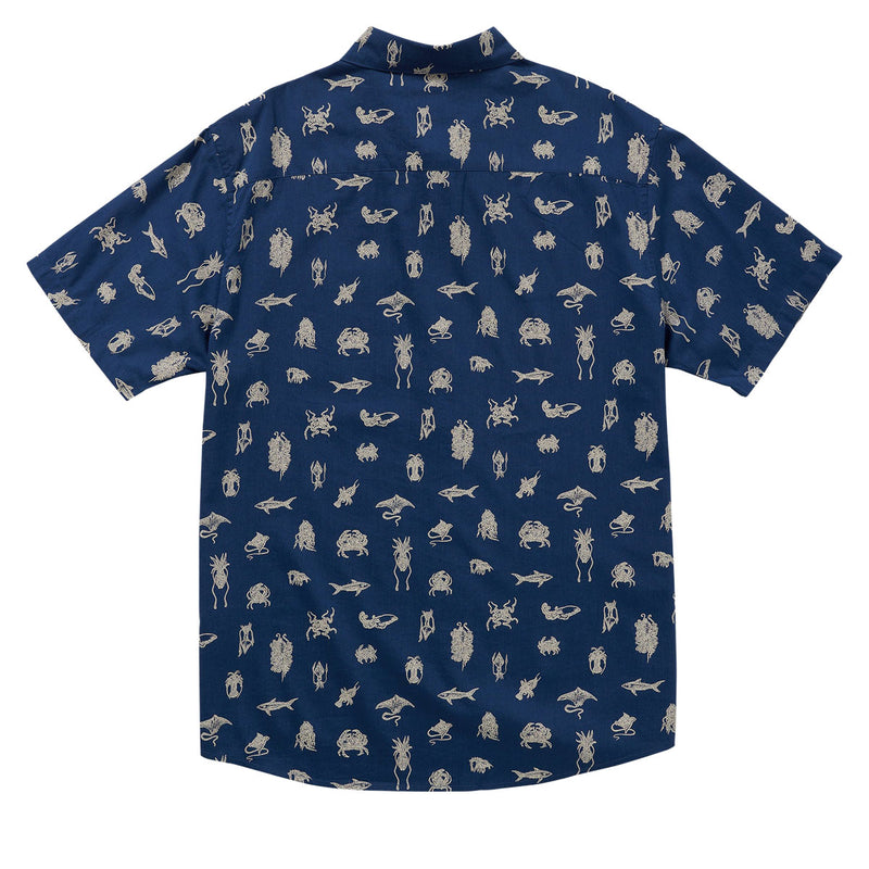 RVCA Sea Life Shirt - Royal