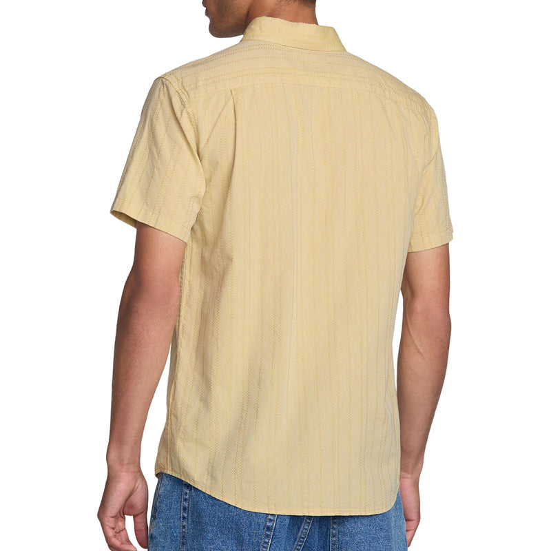 RVCA Thatll Do Stripe Shirt - Natural