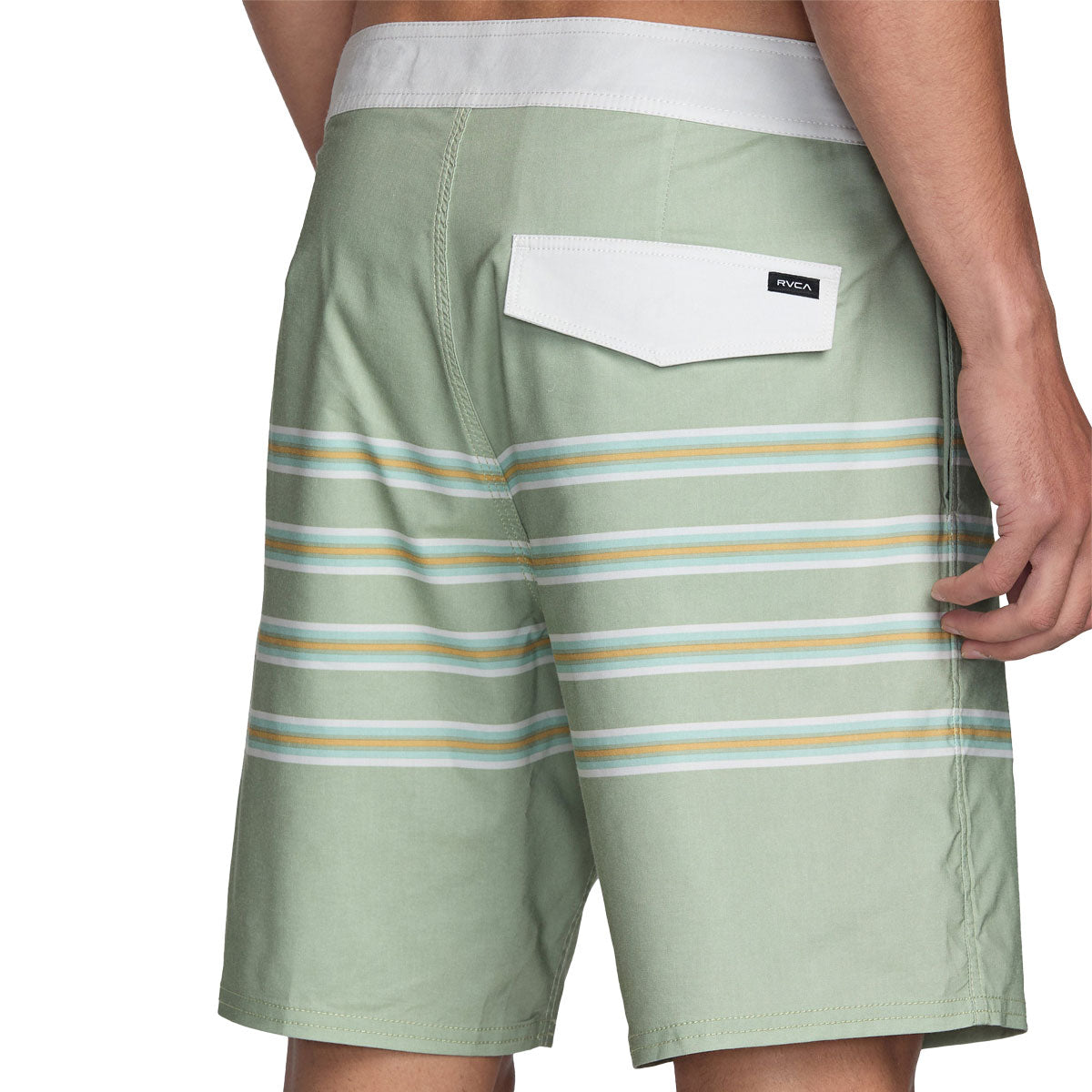 RVCA County Line 18 Boardshorts - Light Olive image 4