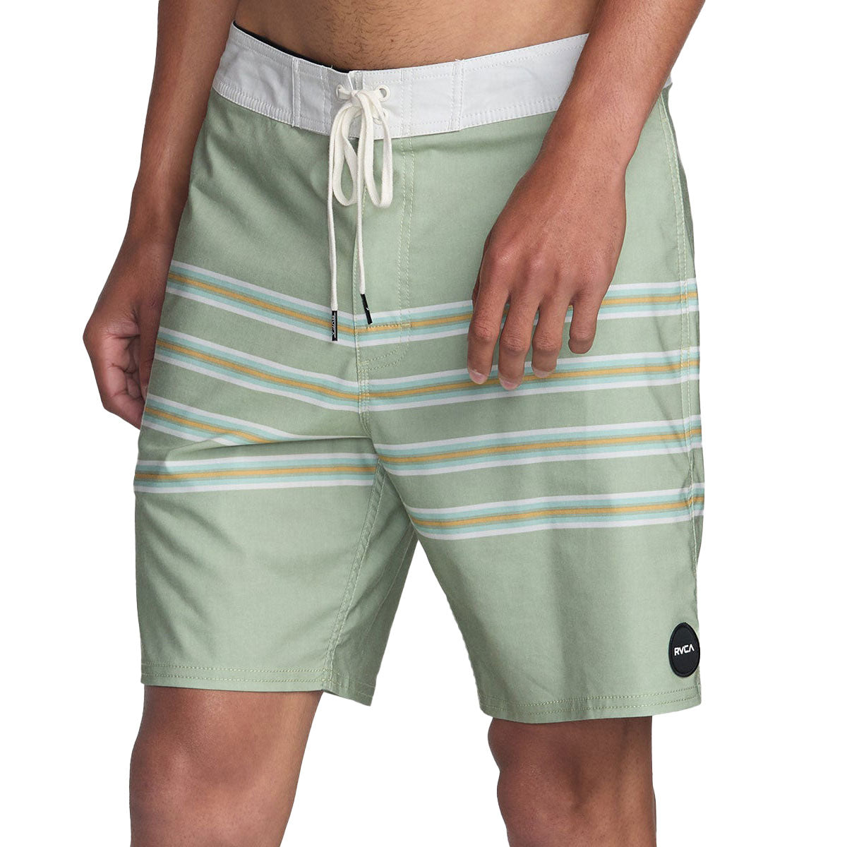 RVCA County Line 18 Boardshorts - Light Olive image 5