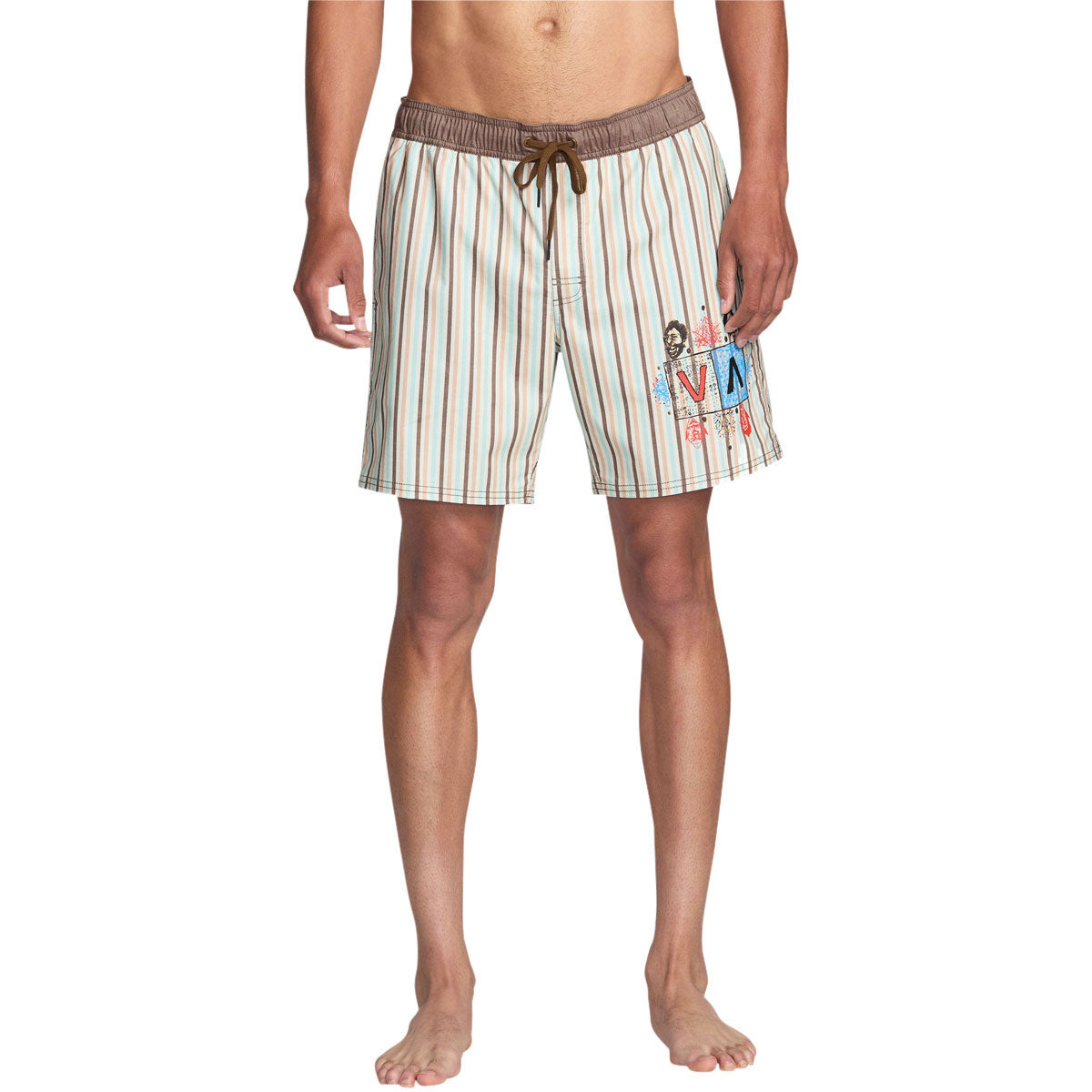 RVCA Jacobs Archive Strp Elastic 17 Boardshorts - Multi image 5