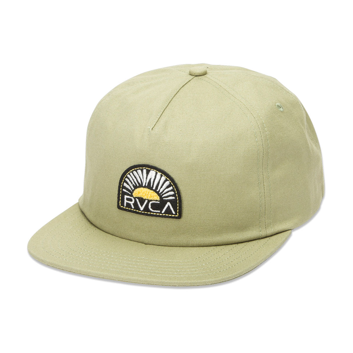 RVCA Rise Cuts Snapback Hat - Ranger Green image 1