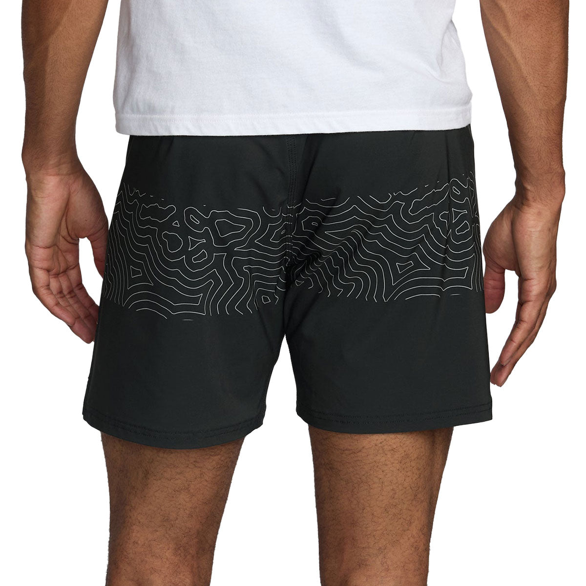 RVCA Hawaii Fight Scrapper 17 Shorts - Black image 4