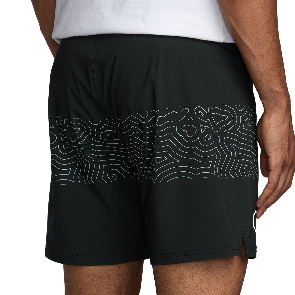 RVCA Hawaii Fight Scrapper 17 Shorts - Black image 5