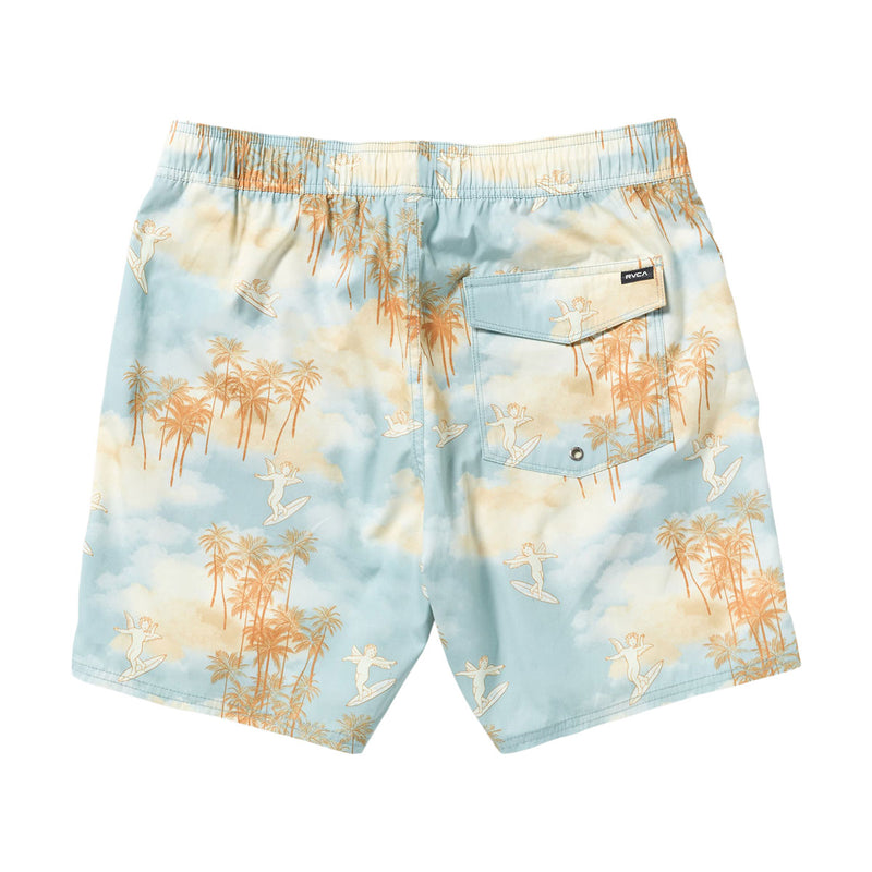 RVCA Perry Elastic 17 Boardshorts - Sky Blue