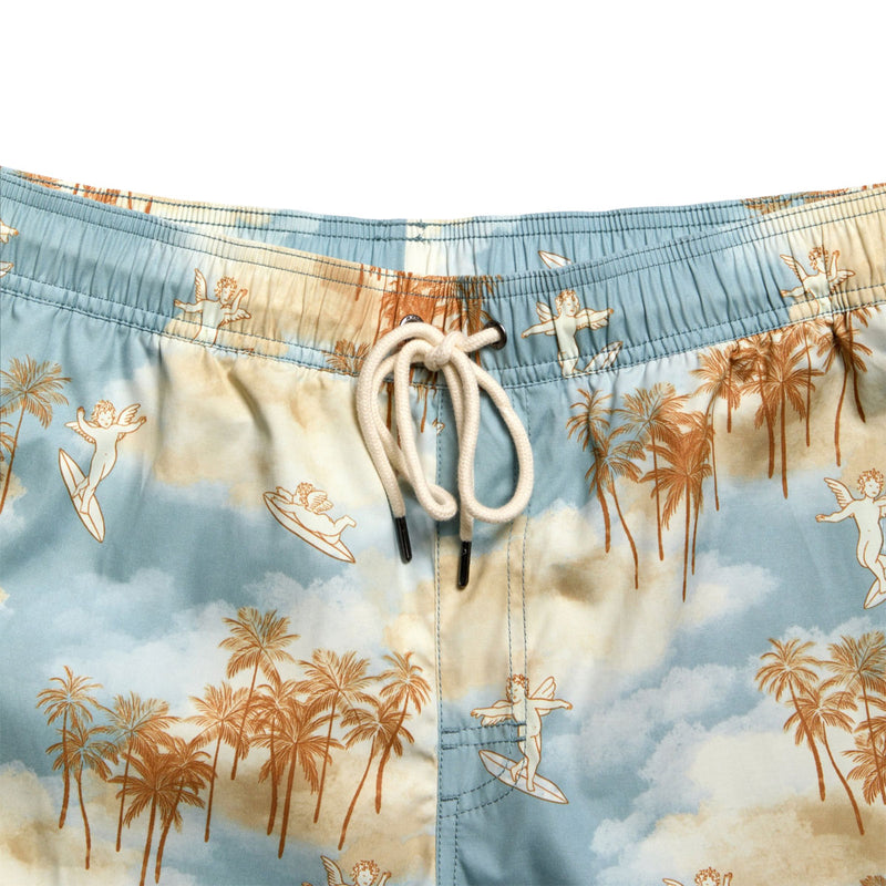 RVCA Perry Elastic 17 Boardshorts - Sky Blue