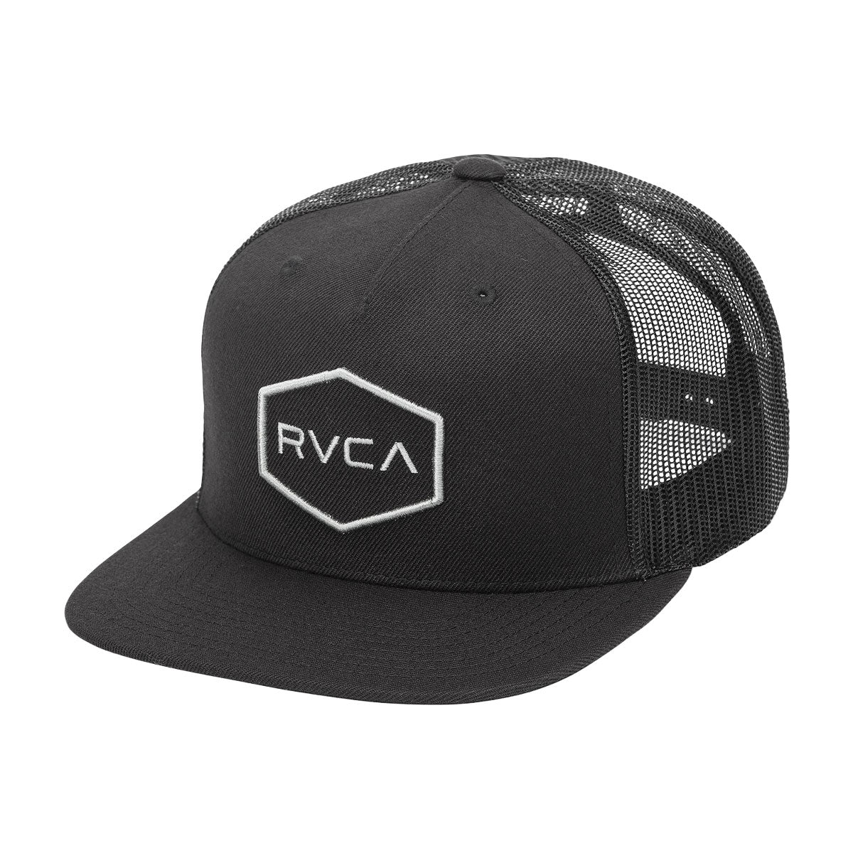 RVCA Commonwealth Trucker Hat - Black image 1
