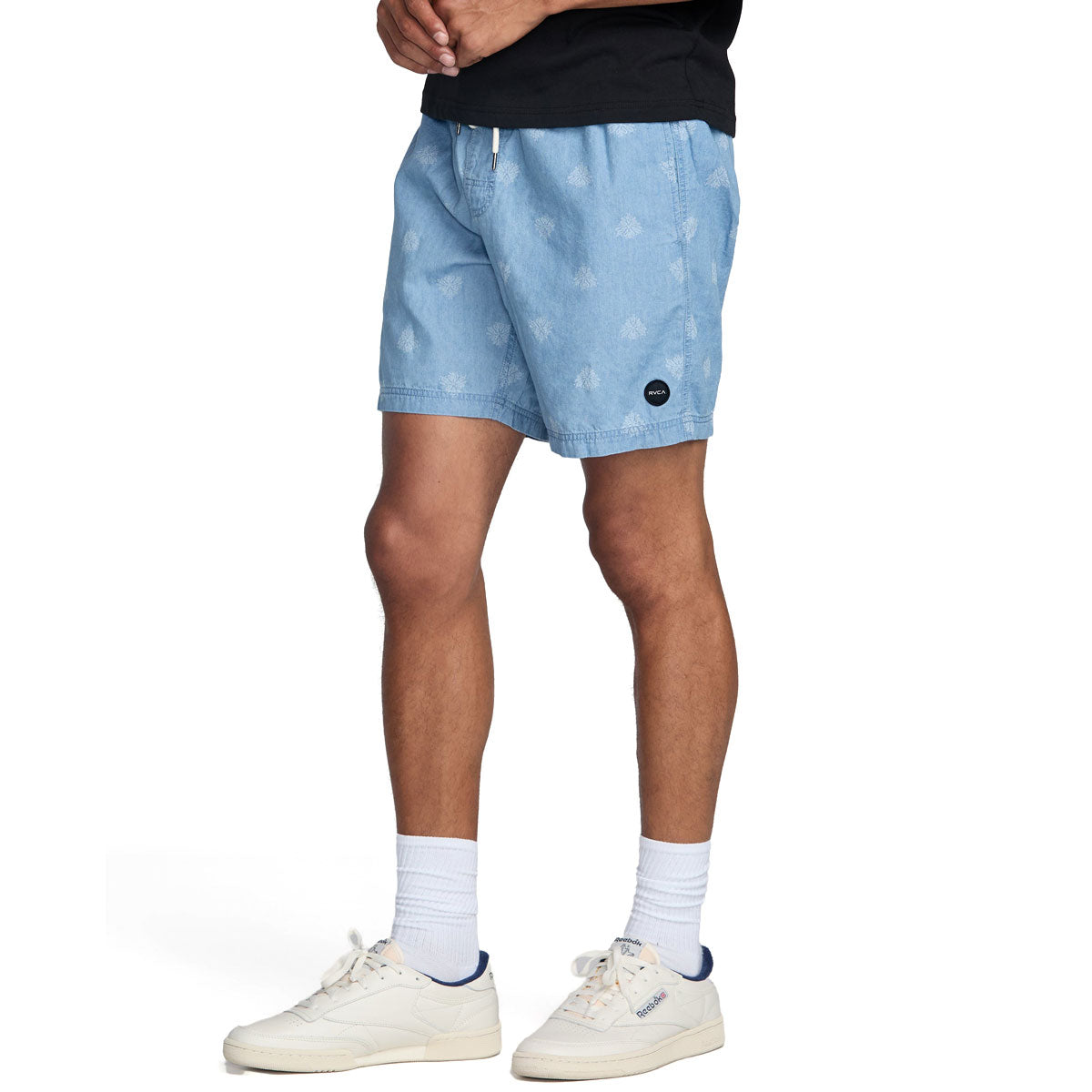 RVCA Escape Elastic Chambray 17 Shorts - Washed Chambray image 6