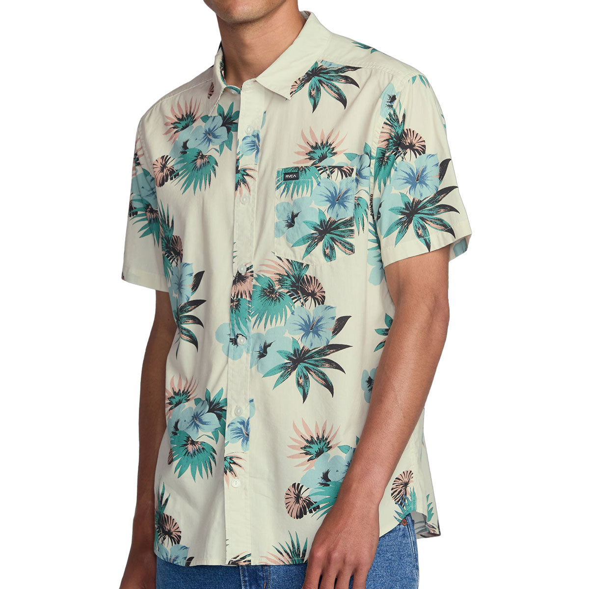 RVCA Botanical Shirt - Light Khaki image 4