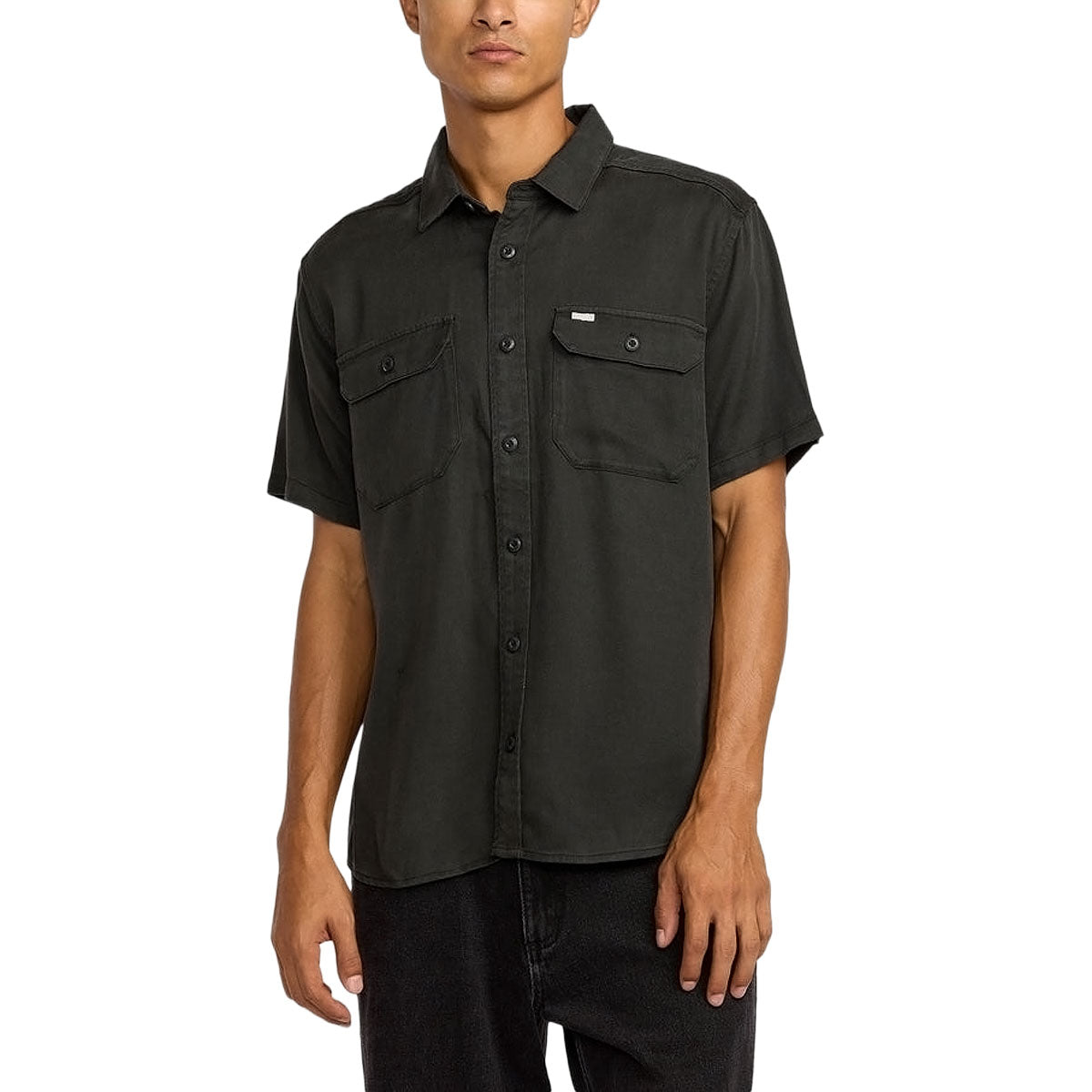 RVCA Vacancy Utility Shirt - Pirate Black image 1