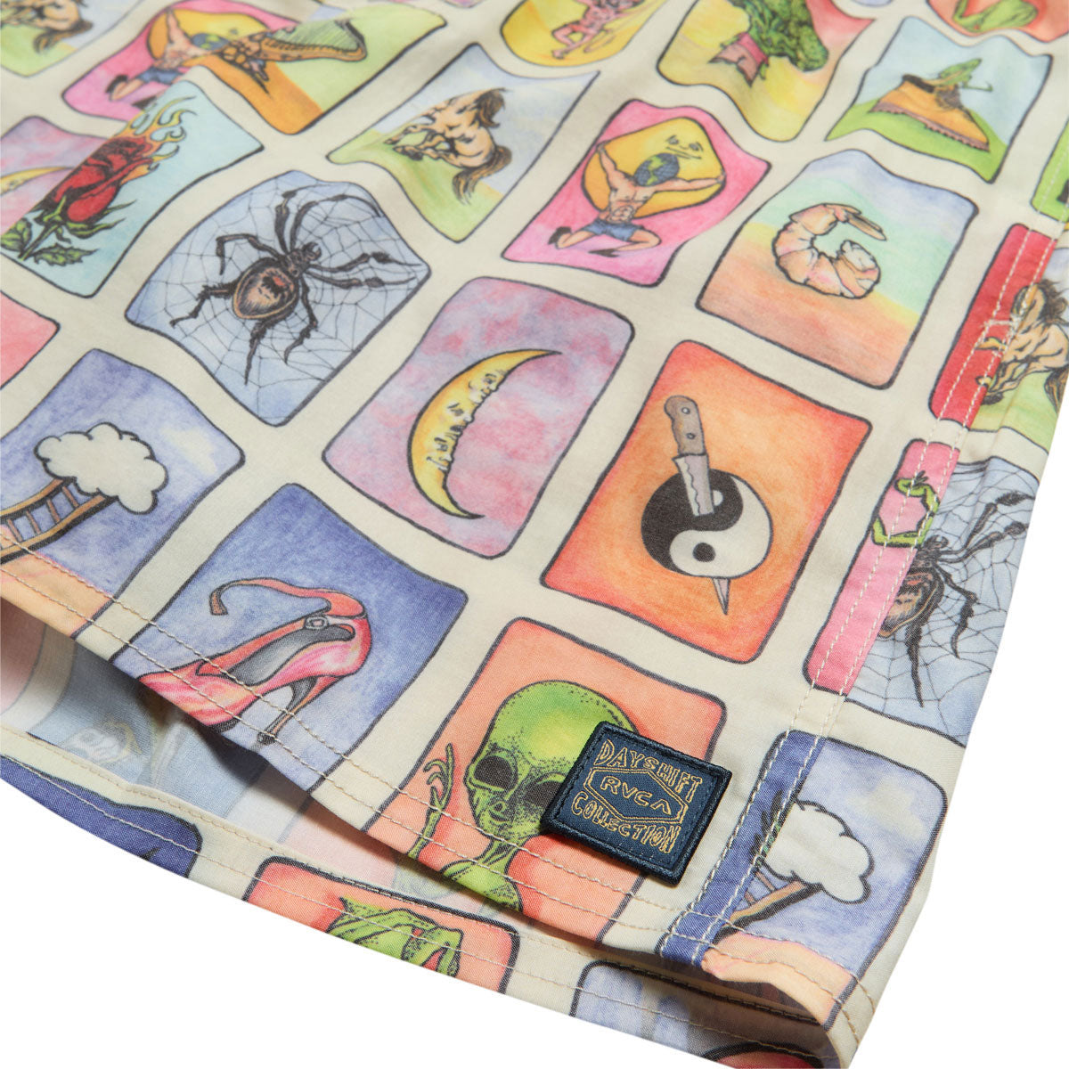 RVCA x KSL Loteria Elastic Boardshorts - Multi image 3