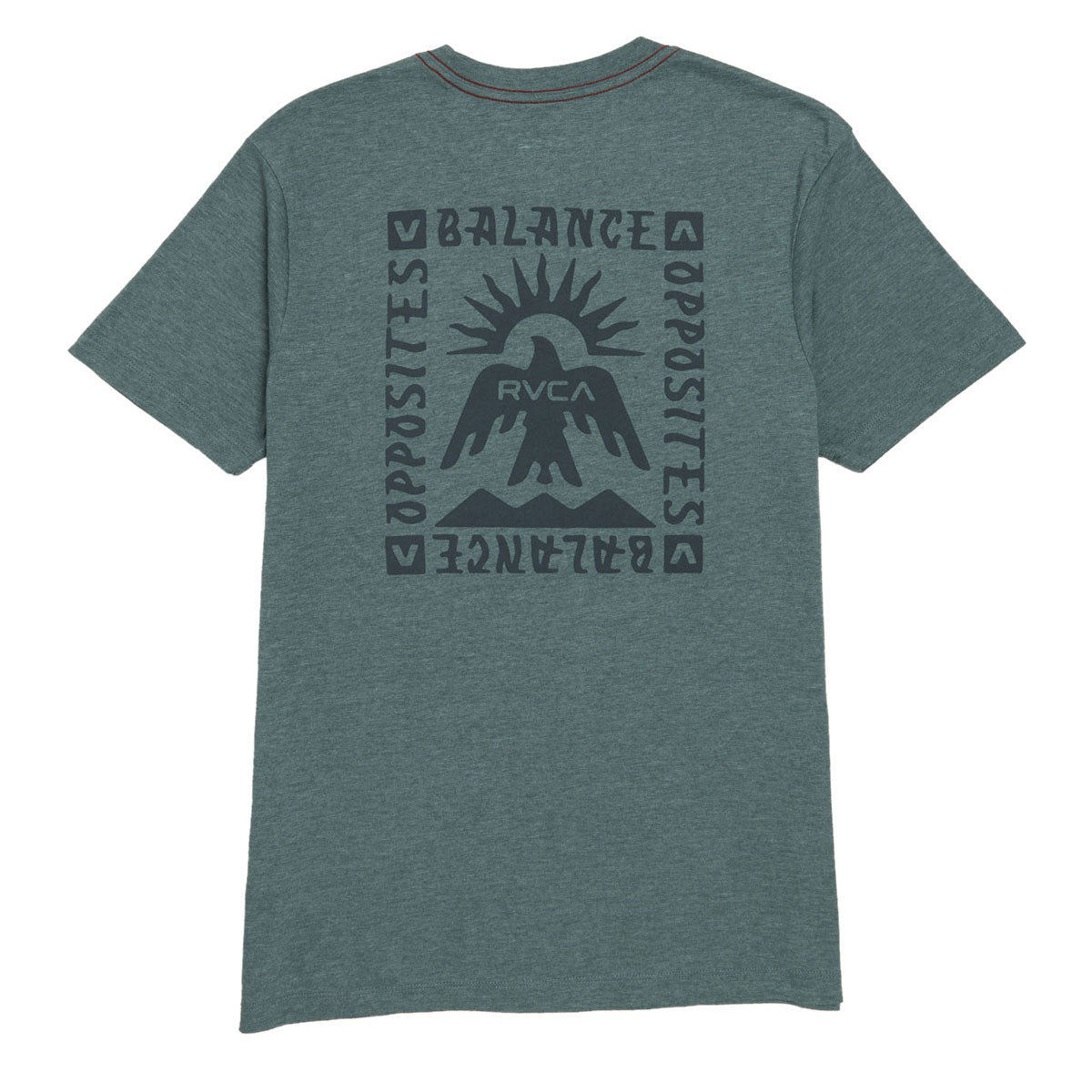 RVCA Las Cruces T-Shirt - Balsam Green image 2