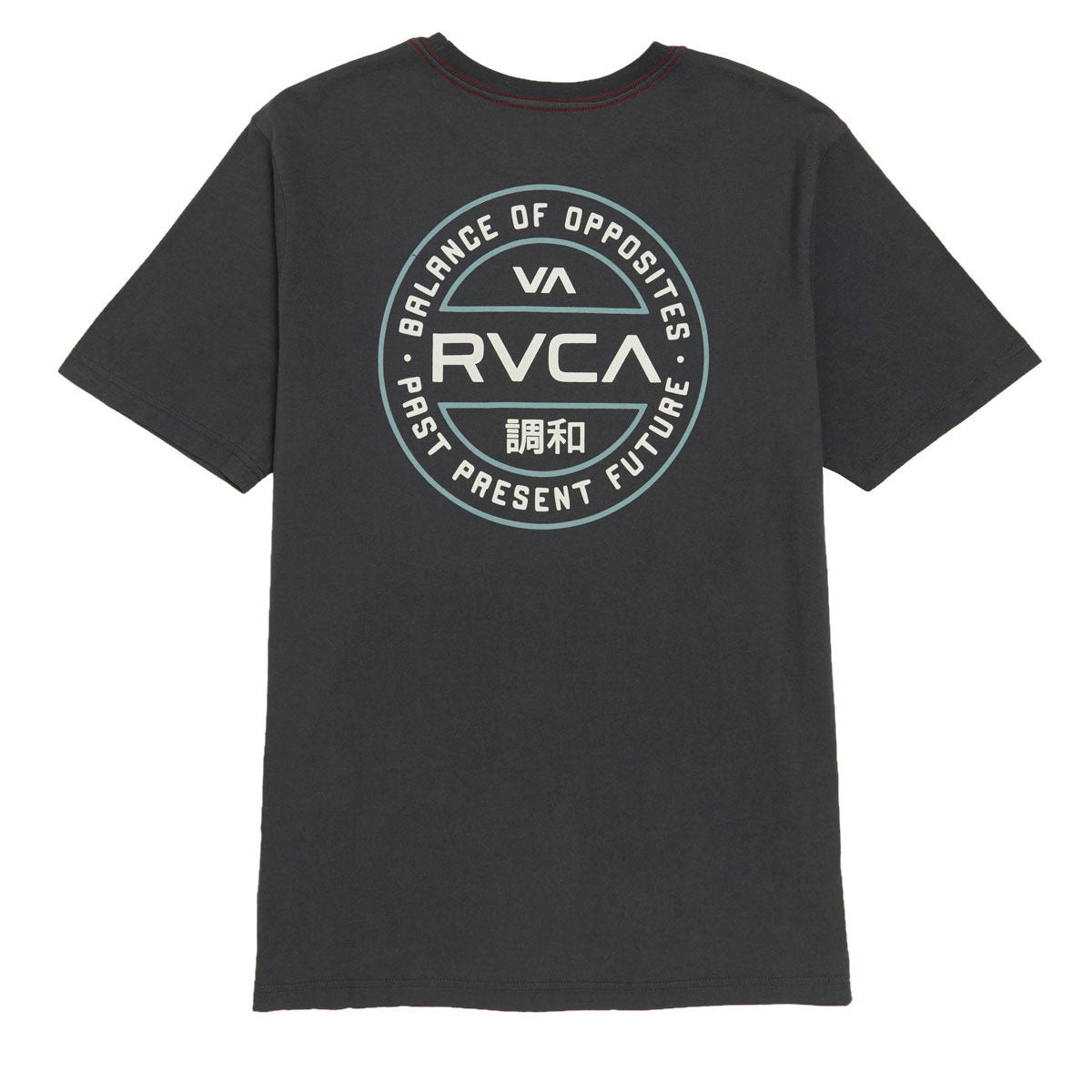 RVCA Fuel Cap T-Shirt - Pirate Black image 2