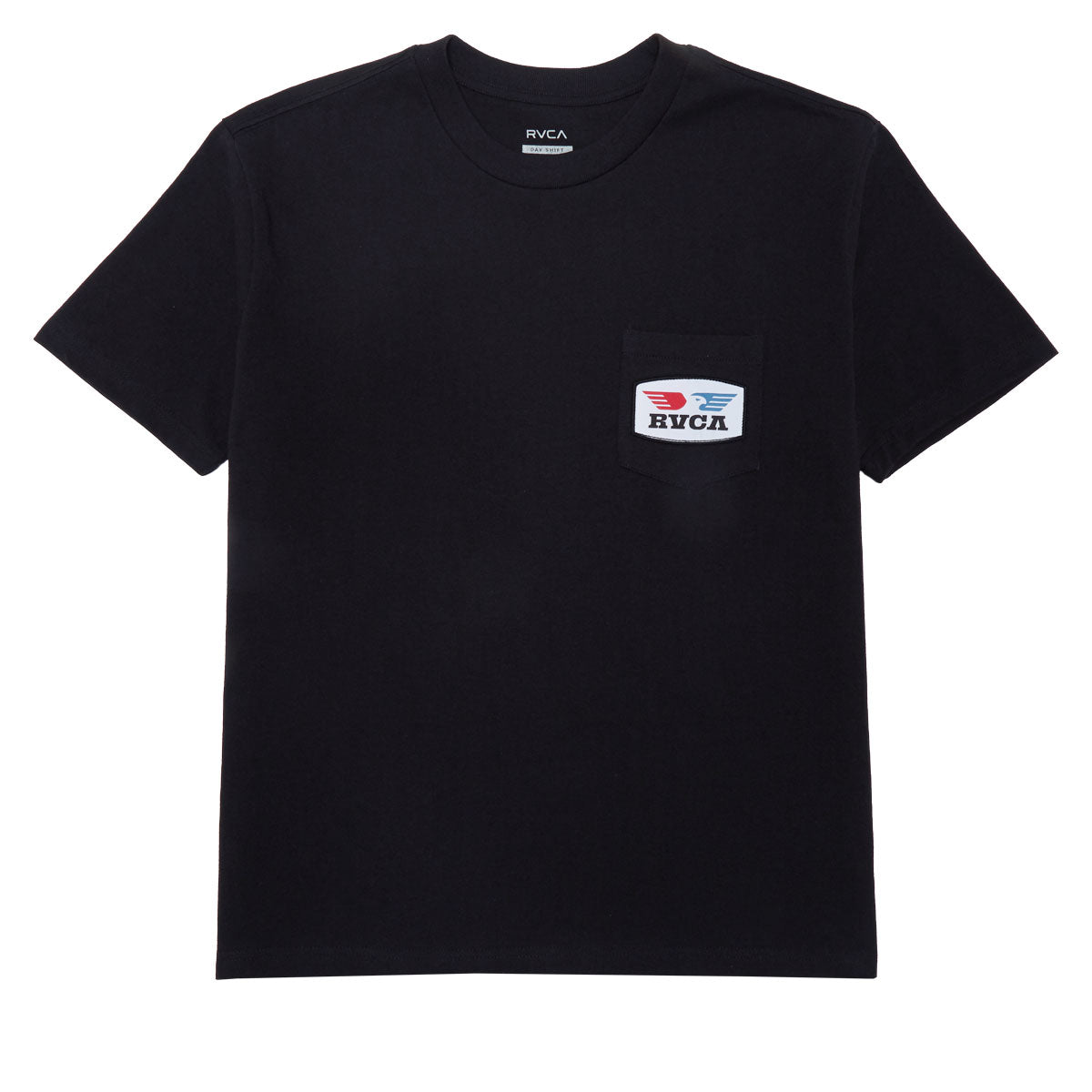 RVCA Soar Pocket T-Shirt - Black image 1