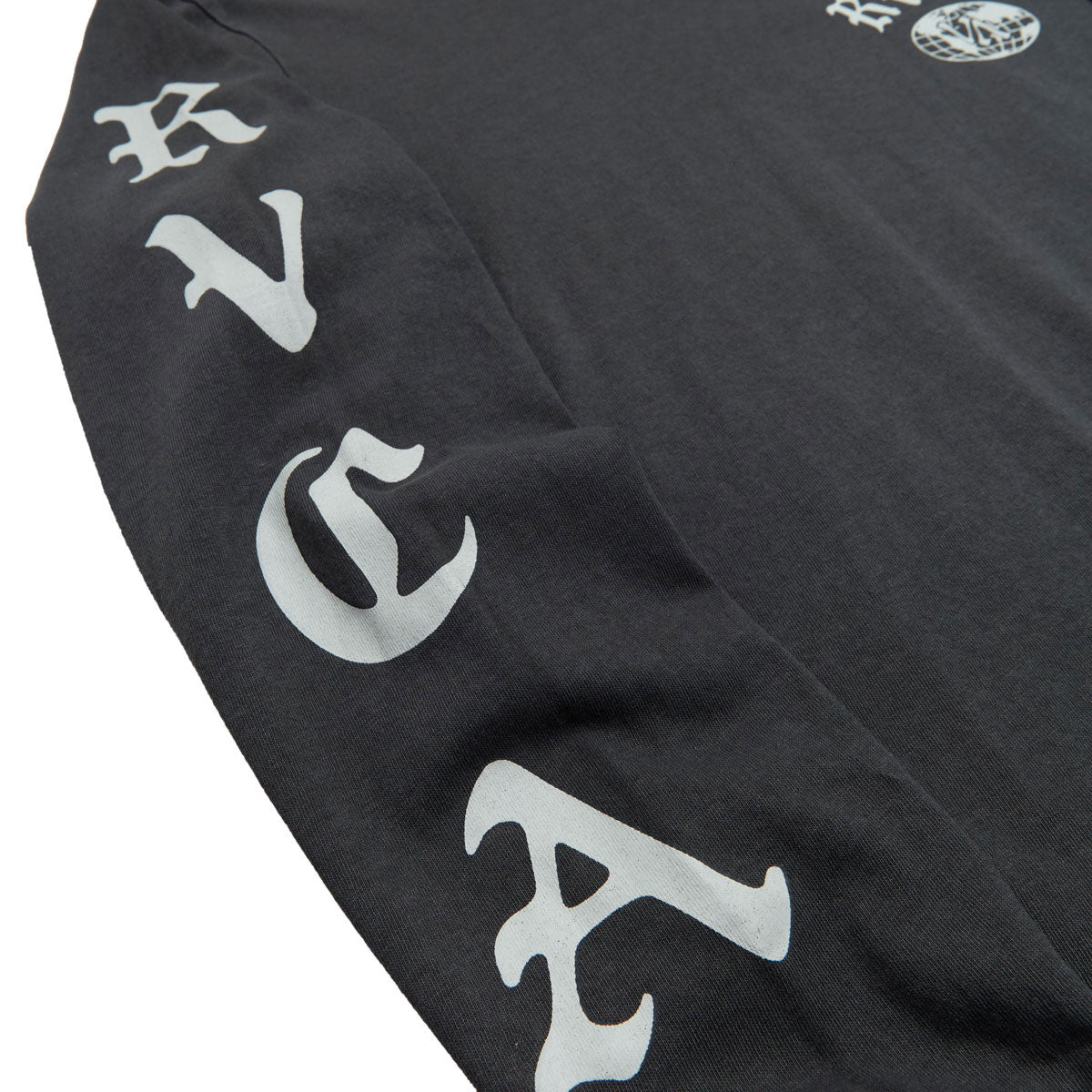 RVCA VA Worldwide Long Sleeve T-Shirt - Black image 3